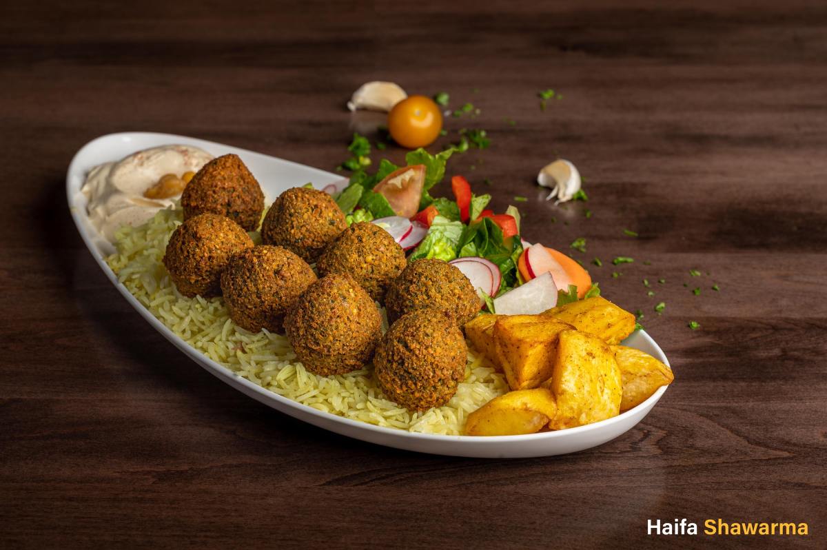  Falafel Plate 