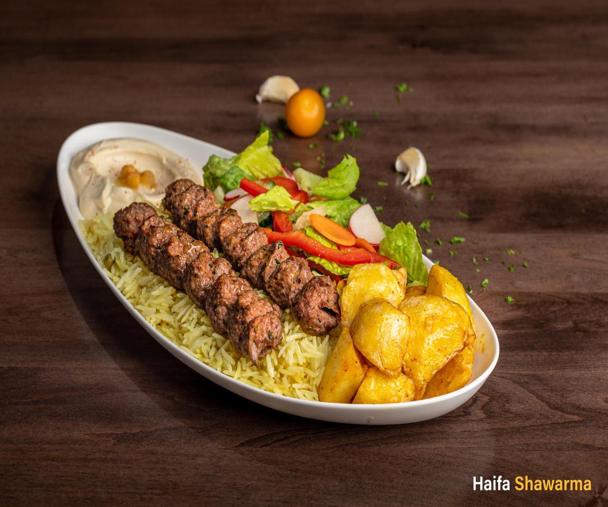  Beef Kabab Plate 