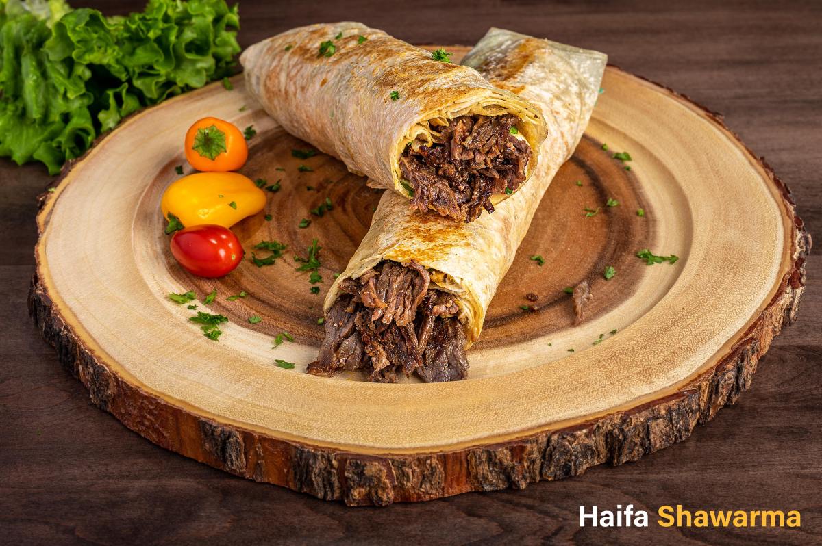  Beef Shawarma Wrap 