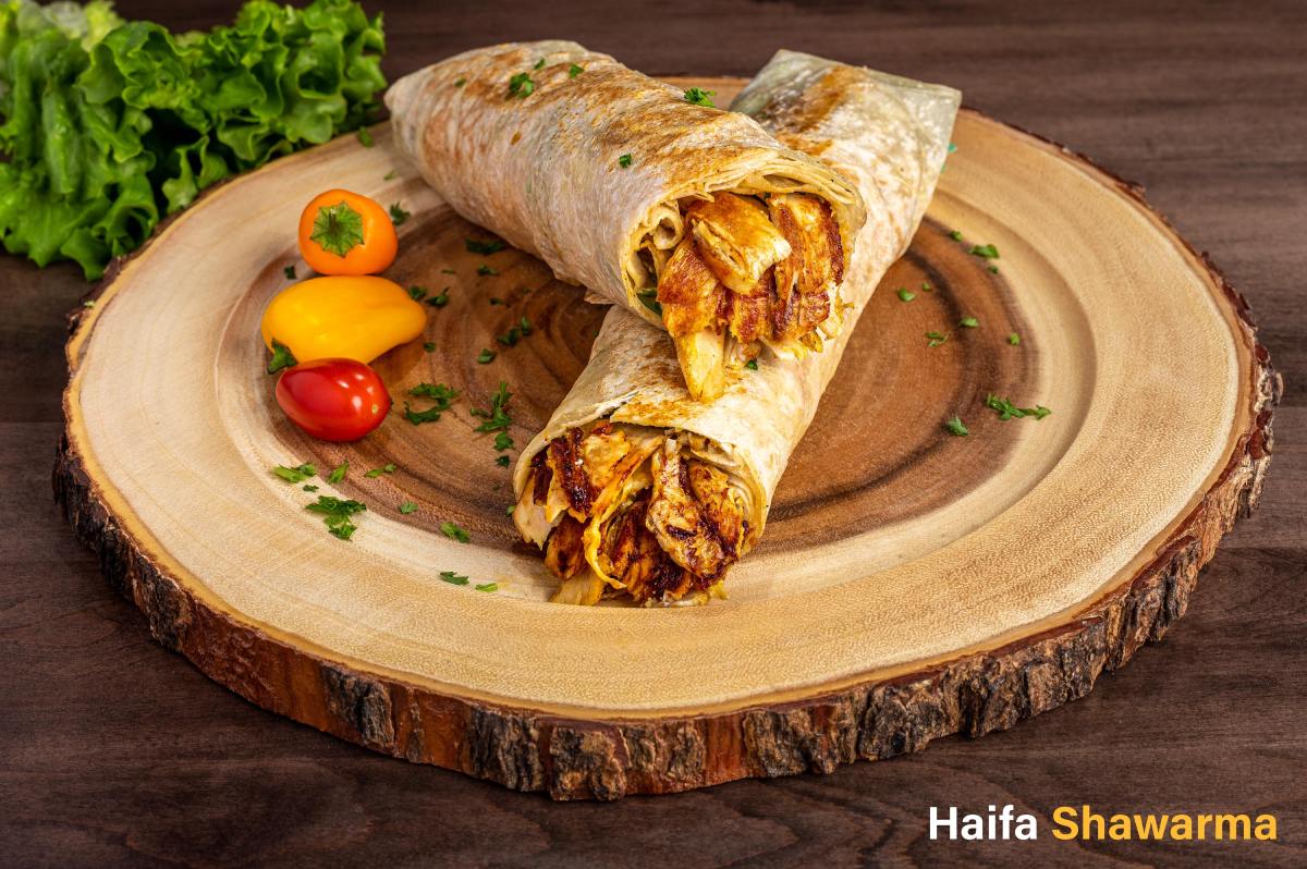  Chicken Shawarma Wrap 